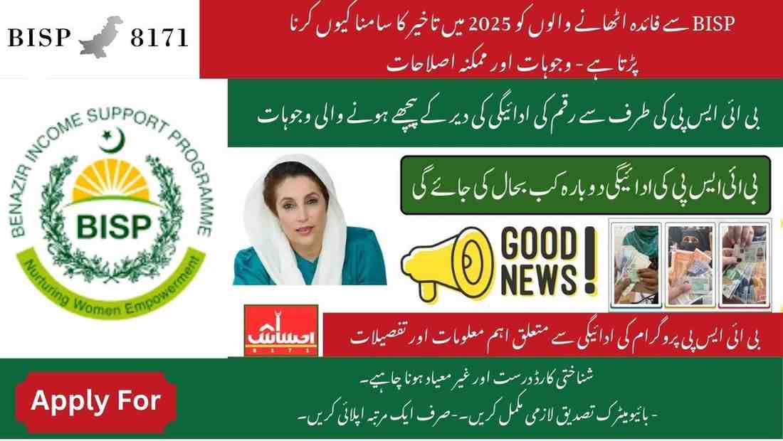 Read more about the article Why BISP Beneficiaries Face Delays in 2025 – Reasons & Possible Fixes